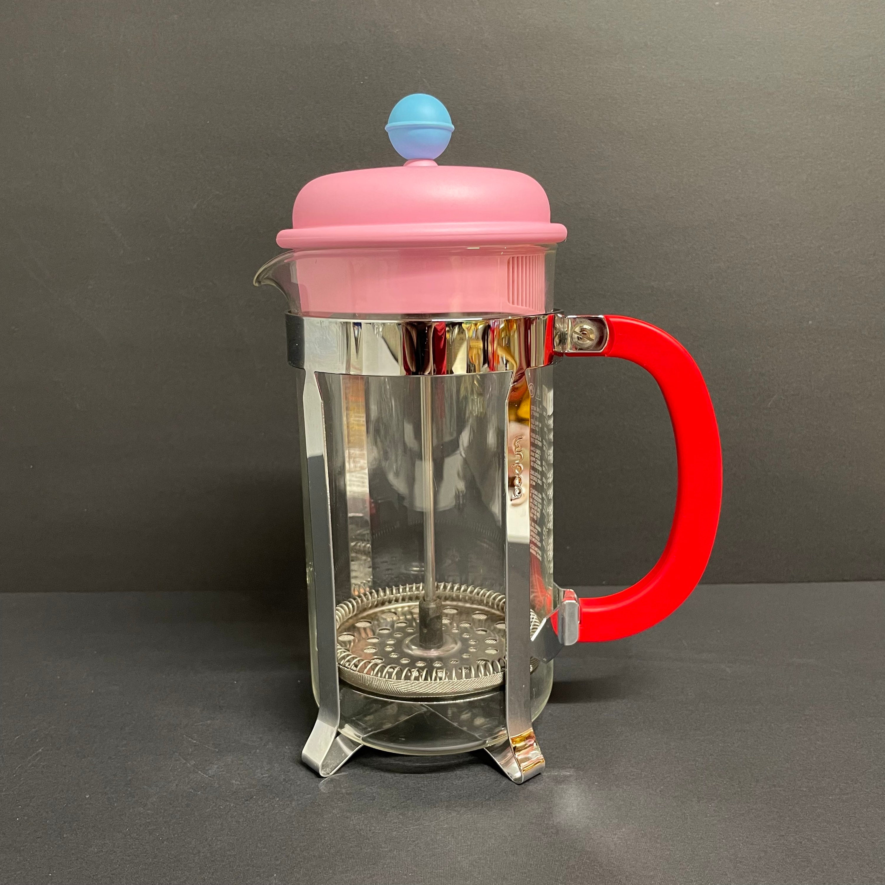 Colourful Large Bodum Coffee Press Special Edition Tea Maker in