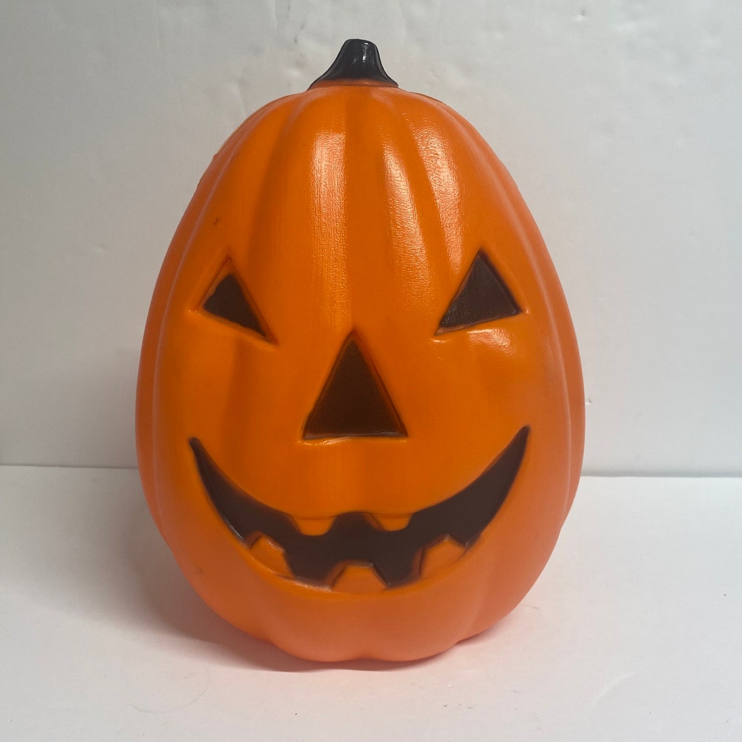 Vintage 1991 Jack O Lantern Pumpkin TPI Halloween Blow Mold Made in ...