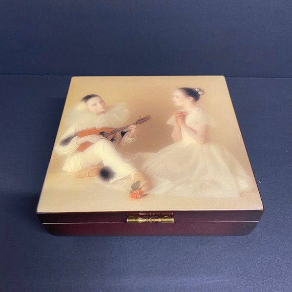Vintage Ballerina Original Deichert Music Box Jewelry Box It Etsy