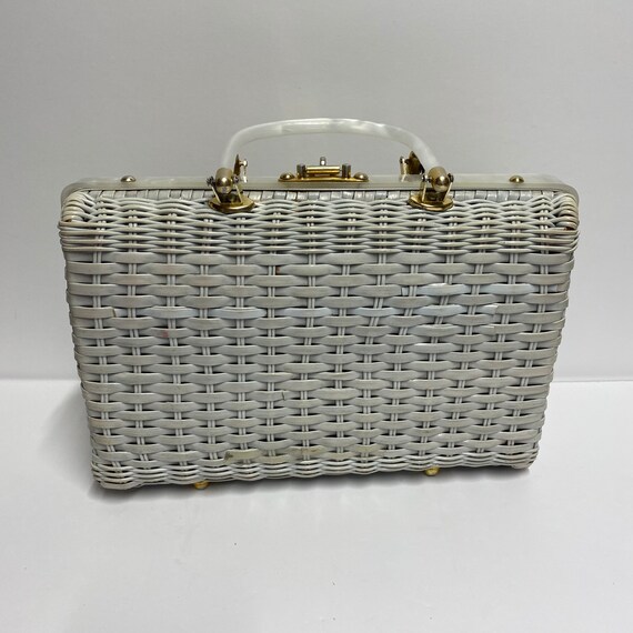 Vintage princess charming handbag by Atlas lucite… - image 6