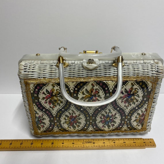 Vintage princess charming handbag by Atlas lucite… - image 8