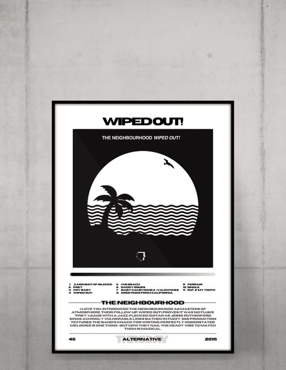 Wiped Out Poster by the Neighbourhood 