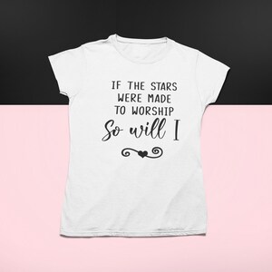 Gift, T-Shirt, So Will I,Christian T Shirt, Religious Shirt, Hymn T-Shirt, Christ Jesus Shirt, Jesus Love Tee,T Shirt