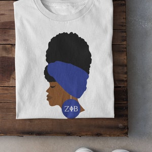 Zeta Phi Beta downloadable File-SVG PNG Cricut Sublimation Silhouette