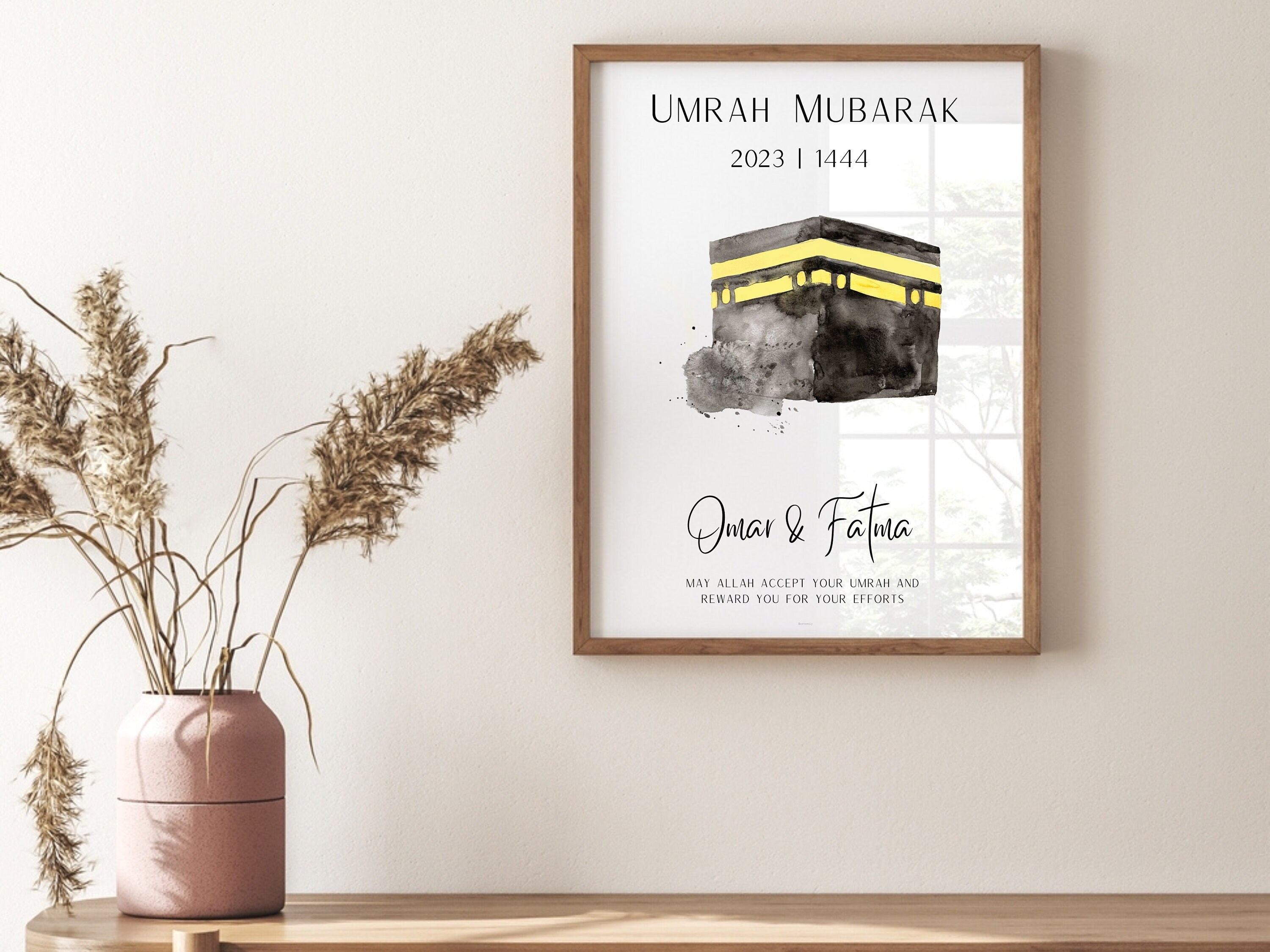 Poster for Sale mit Islamische Hadsch-Mubarak-Geschenke