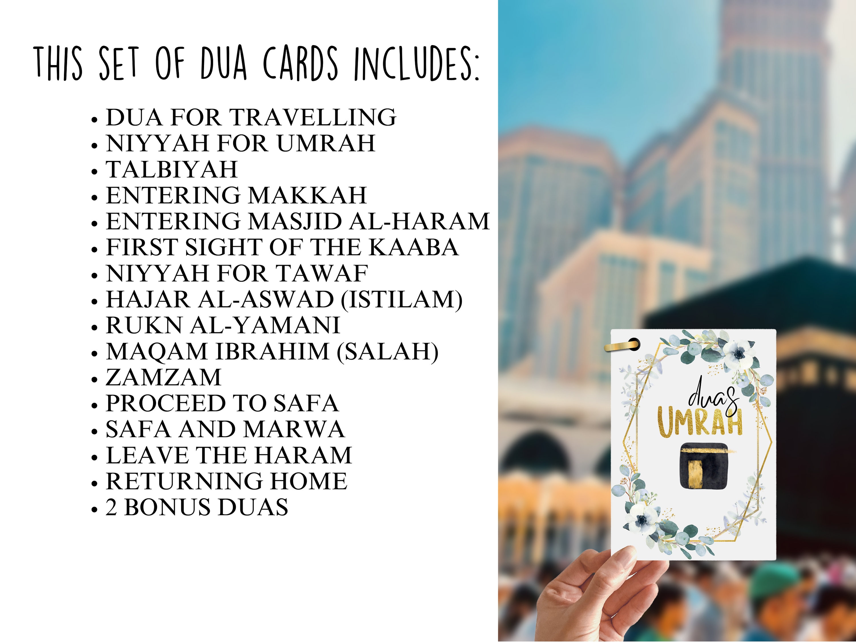 Umrah Duas Printable Umrah Duas - Il Fullxfull.5312225151 Co4p