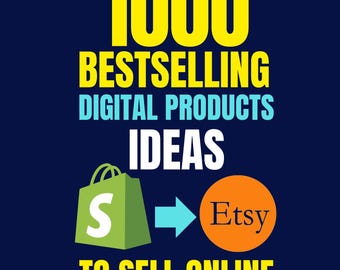 1000 Digital Product Ideas Ebook: Small Business Income Guide