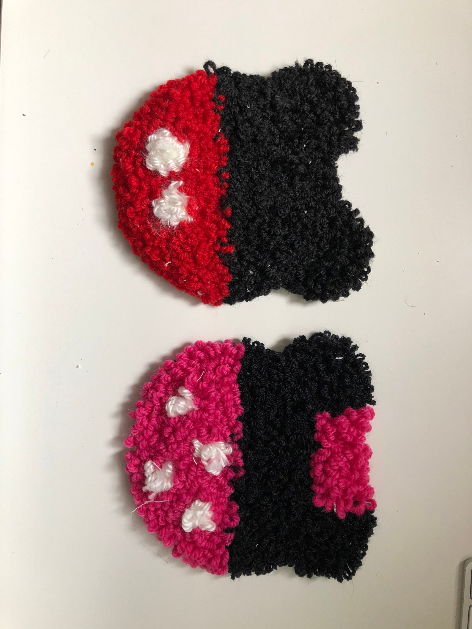 Mini Custom Punch Needle Mug Rugs Etsy