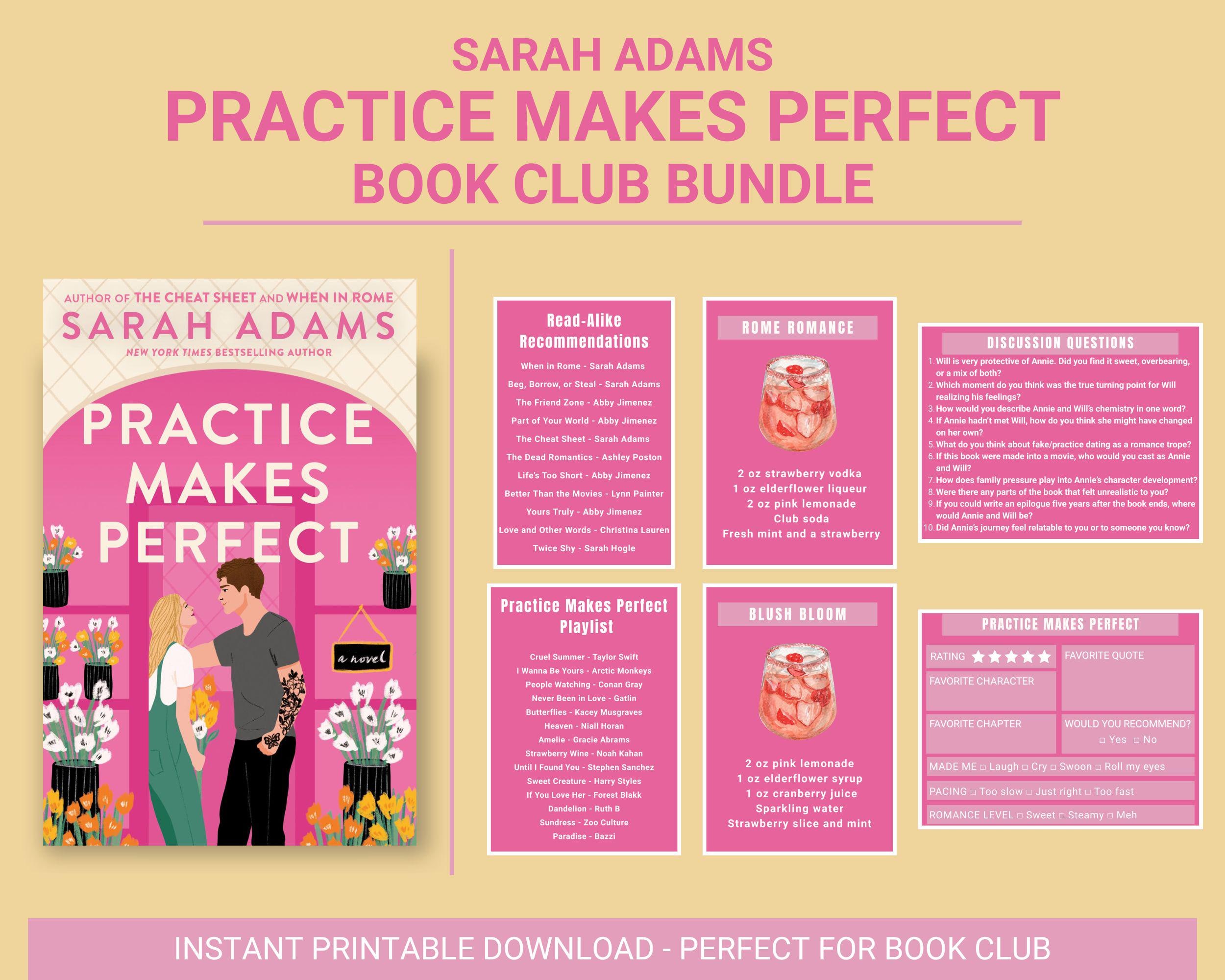 Practice Makes Great Book Club Kit | Sarah Adams, Romance (digital