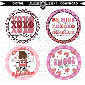 Valentine&#39;s Leopard Heart Digital Download Cardstock Bundle, Valentine Cardstock Images for Freshies, Freshie Cardstock, Car Coaster Images