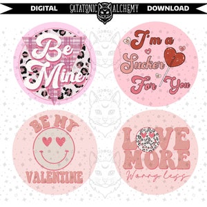 Valentine&#39;s Digital Download Cardstock Bundle, Love Cardstock Images for Freshies, Freshie Cardstock, Car Coaster Images