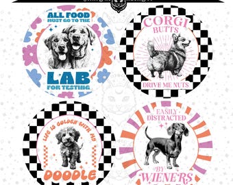 Dog Freshie Cardstock Download, Retro Puppy Car Downloadable Instantly, Weenie Dog Printable, Dog Breed Gift PNG Bundle, Dog Lover Freshy