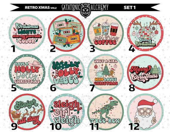  Christmas Freshie Cardstock Cutouts, Round 2 Cutouts