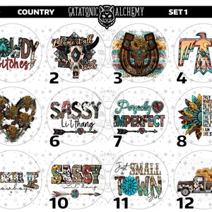 Country Cardstock Rounds, Western Theme Cardstock Rounds, Cardstock Cutouts, Freshie Cardstock, Freshies, Rodeo, Cowboys