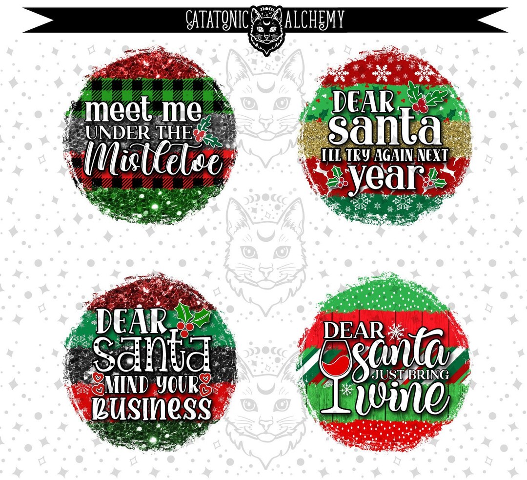 Striped Christmas Digital Cardstock Bundle, Cardstock Images for
