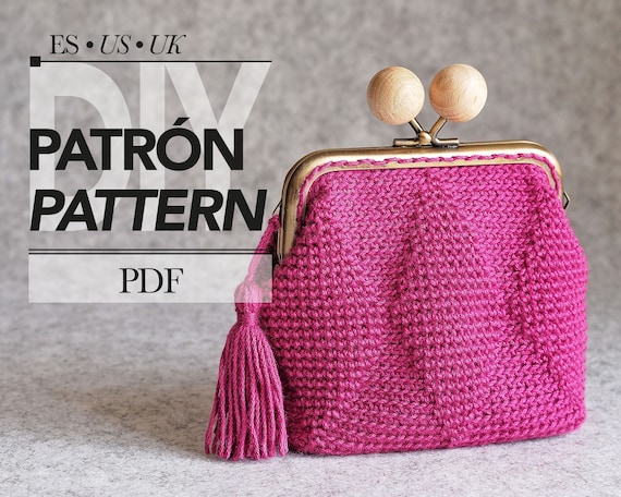 Kiss lock coin purse crochet pattern sale