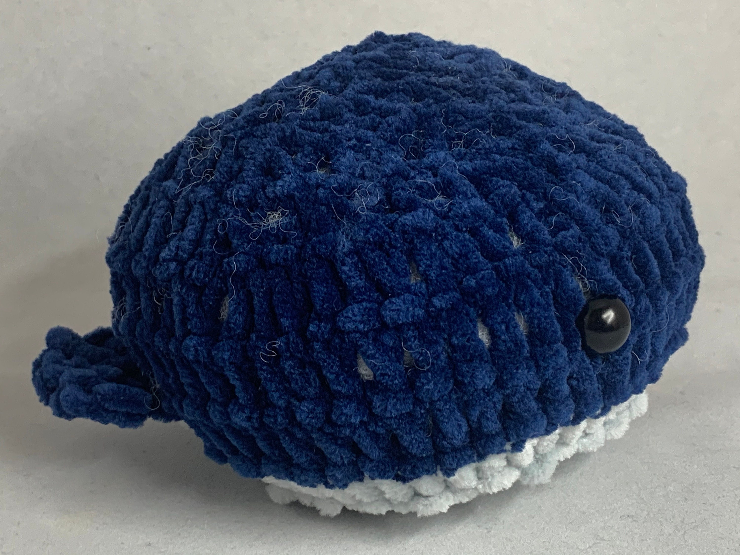 Worry Whale Crocheted Stress Buddy Etsy