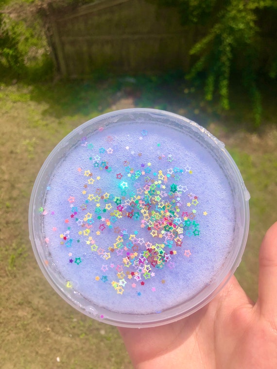 Clear Slime axolotl SCENTED Stretchy Glitter Slime -  Denmark