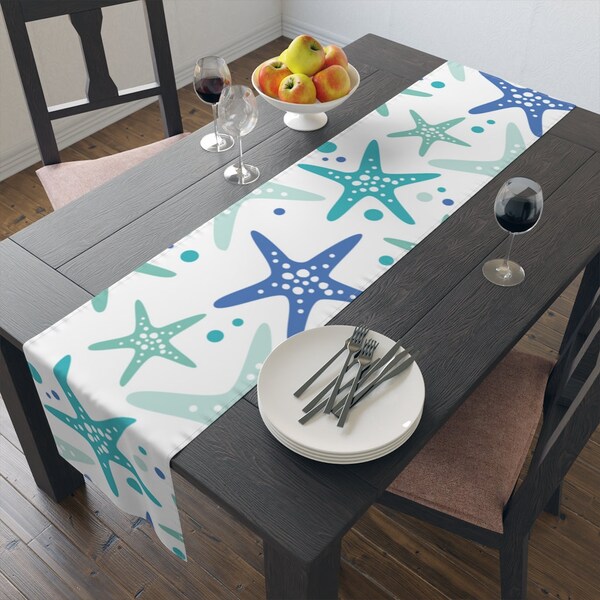 Beach Table Runner Etsy