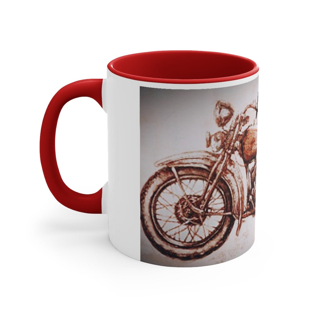 Ride To Live Personalized Mug For Motorcycle Lovers,Customized
