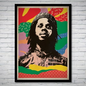 Chronixx Reggae Music Art Print Poster