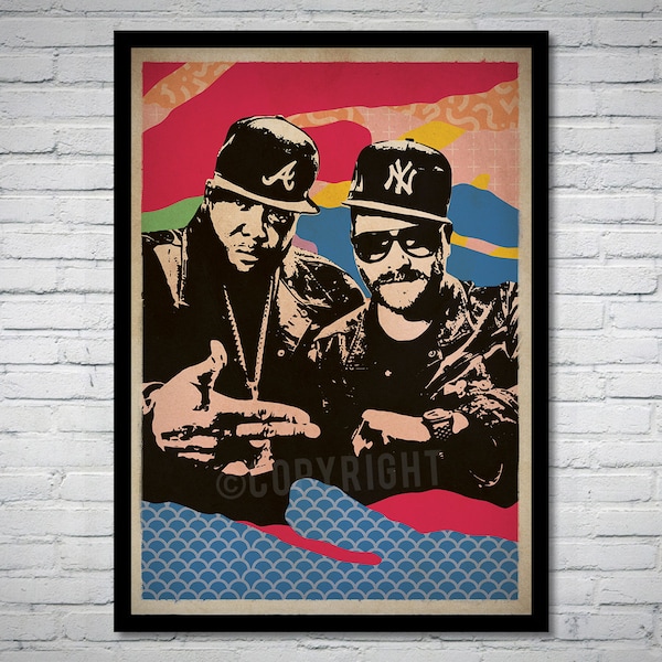 Run The Jewels Hop Music Art Print Poster