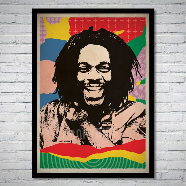 Dennis Brown Reggae Music Art Print Poster