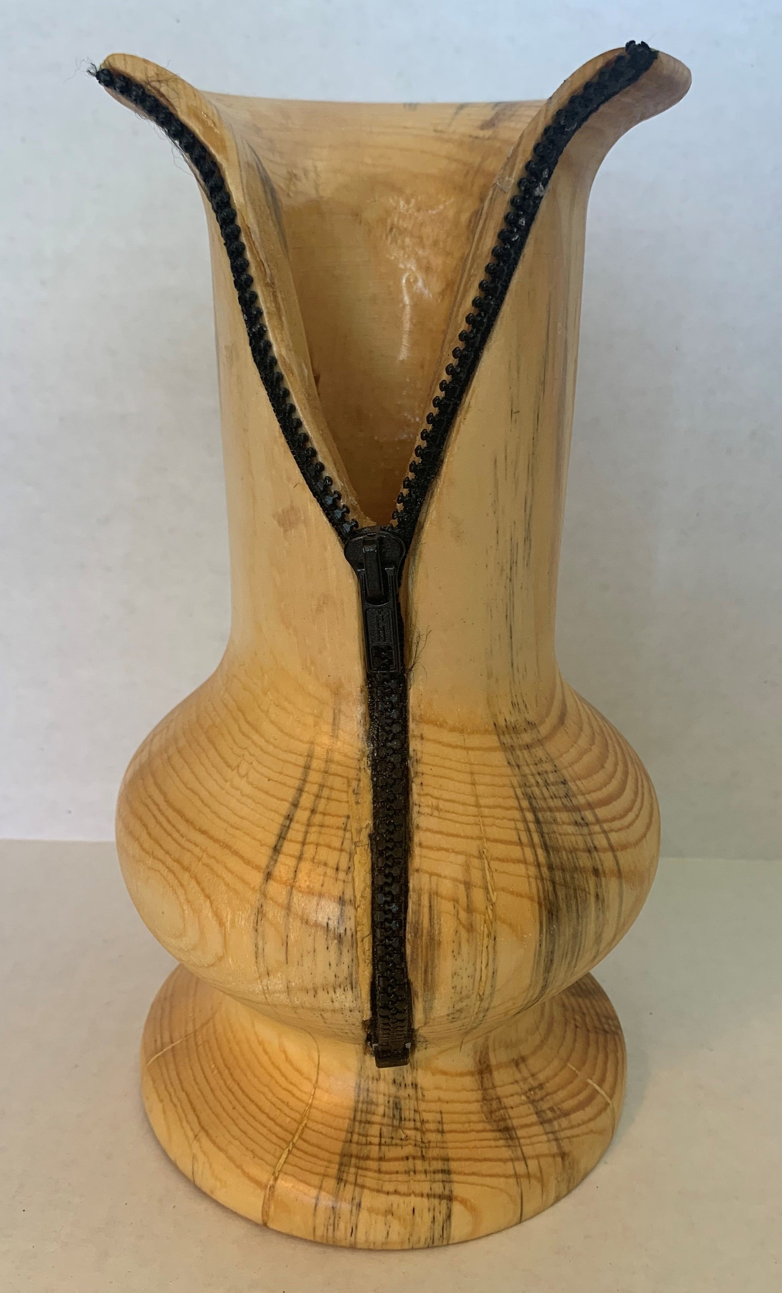 Handmade Blue Pine Vase with Zipper Etsy