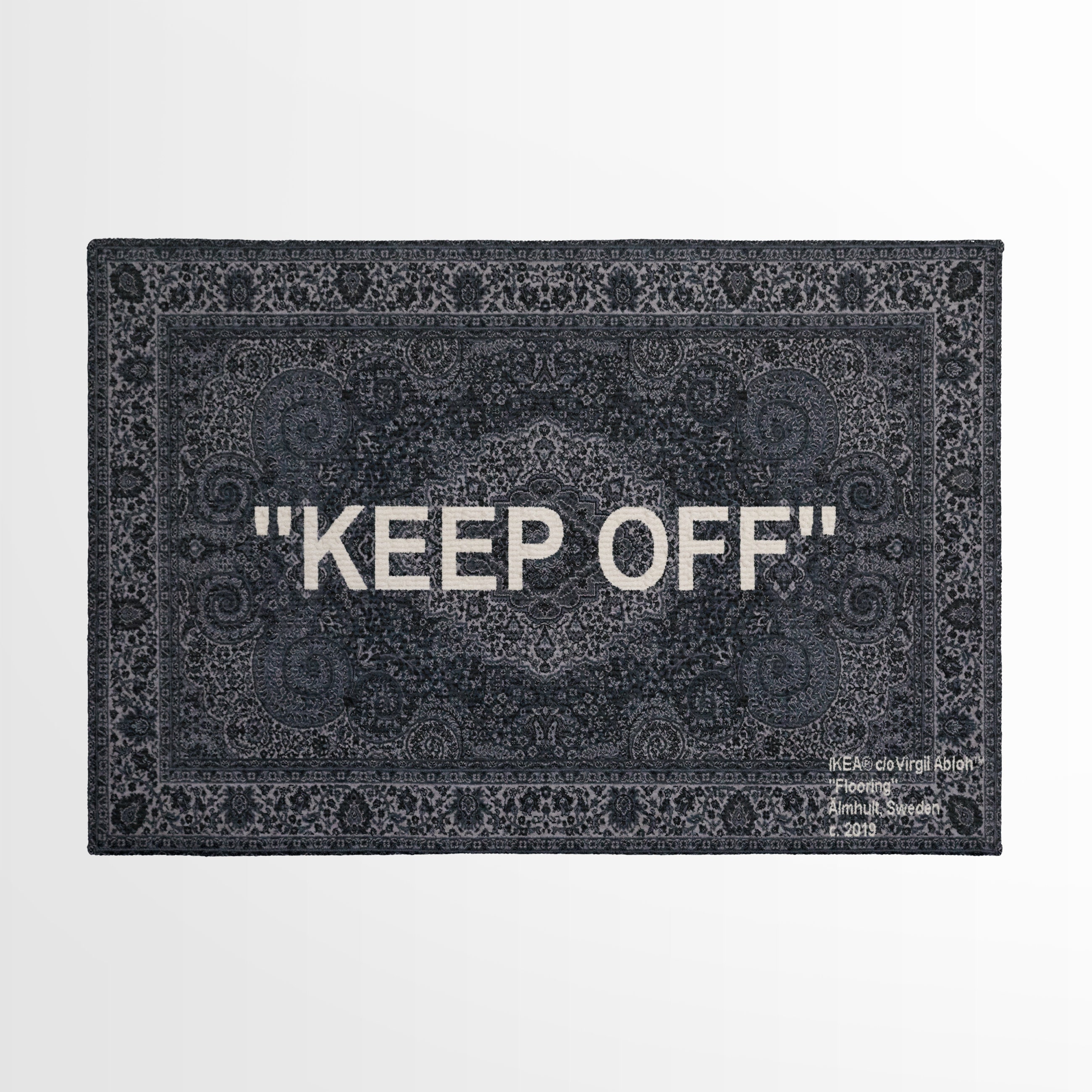 売れ筋】 ikea virgil Virgil abloh Rug ラグマット マルケラッド ラグ