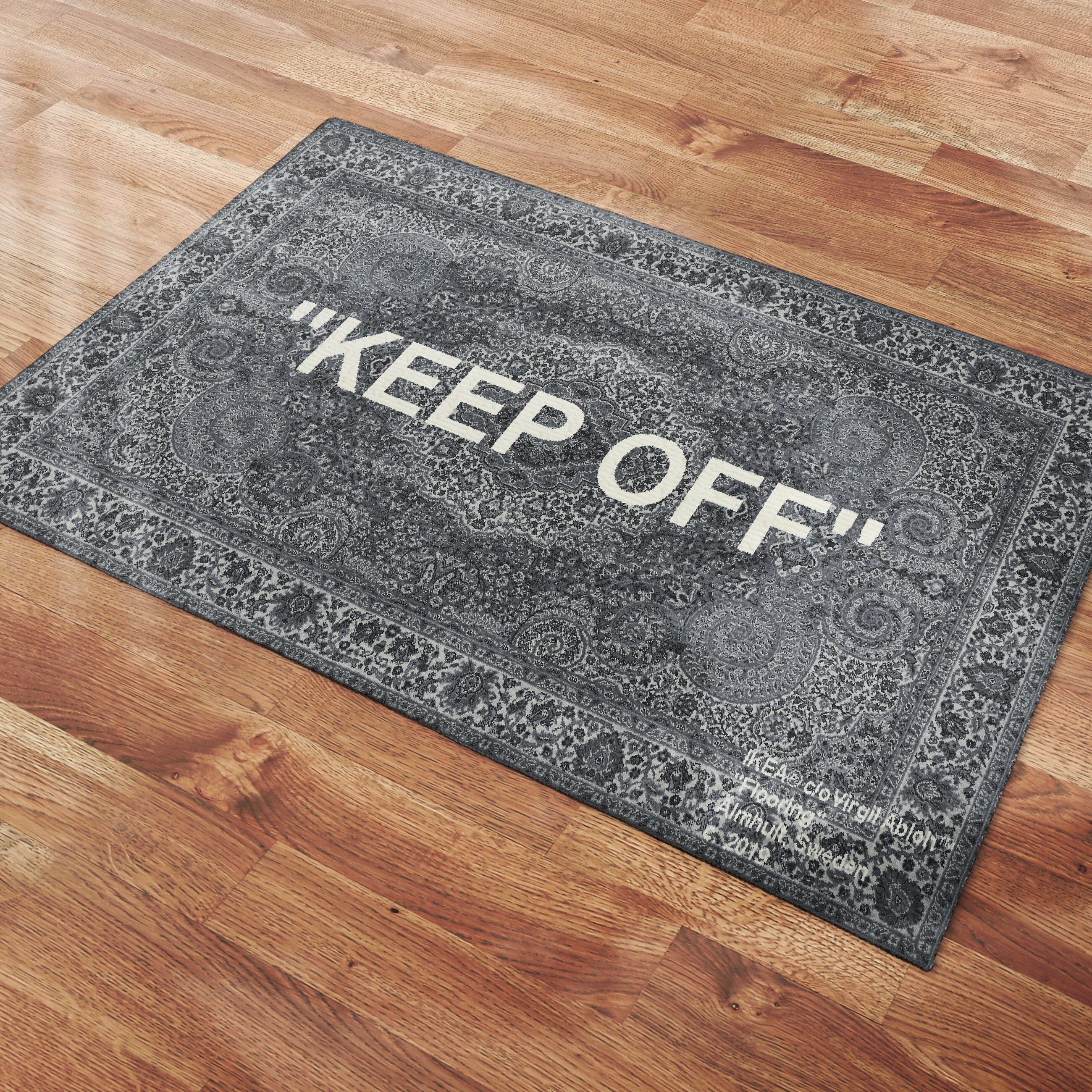 Off-White Ikea Keep Off Rug | angeloawards.com