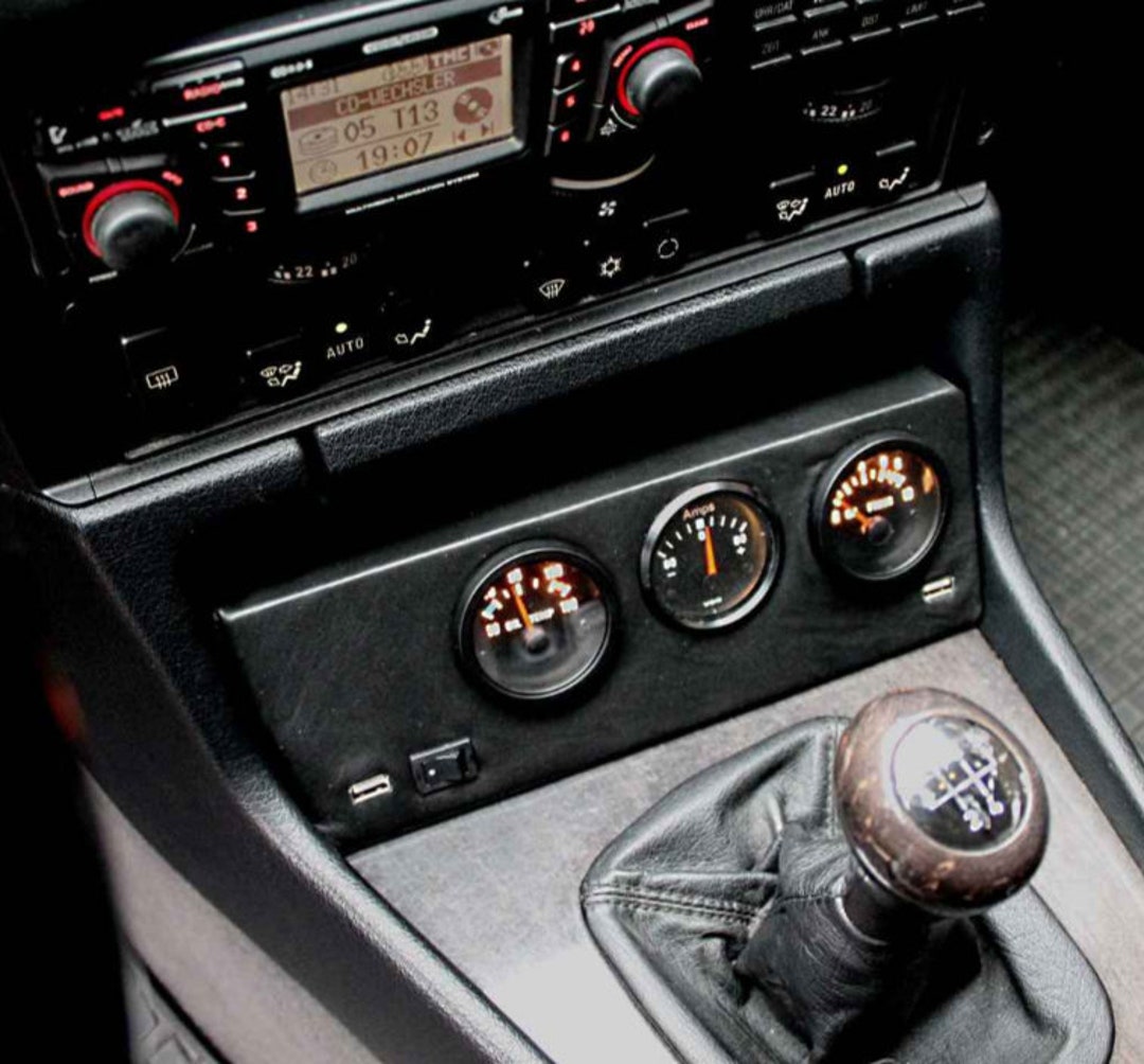 Aérateur Haut De Tableau De Bord Pour BMW E32 Et E34 - Noir - Réf. 64.22-1375564/1379062.4 - Occasion Excellent état