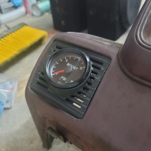VW GOLF MK1 RABBIT air vent gauge pod turbo
