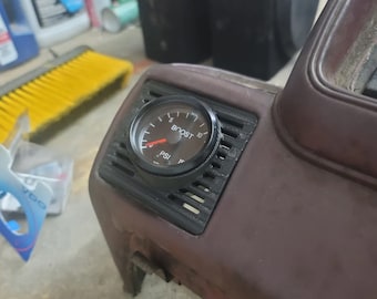 VW GOLF MK1 RABBIT air vent gauge pod turbo