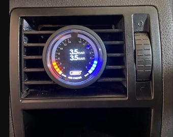 VW T5 Air Vent Gauge Pod Turbo