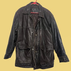 Vintage St. John&#39;s Bay Leather Jacket