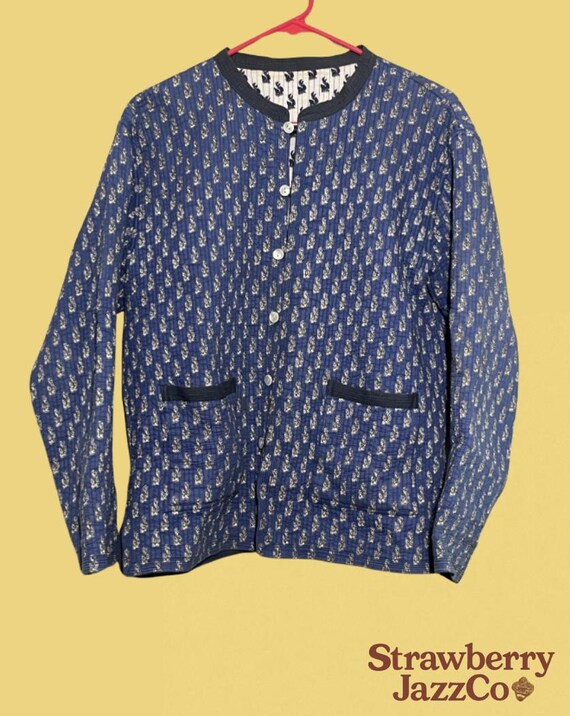 Reversible Quilted Button-Up Jacket - image 1