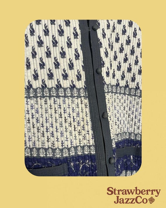 Reversible Quilted Button-Up Jacket - image 6