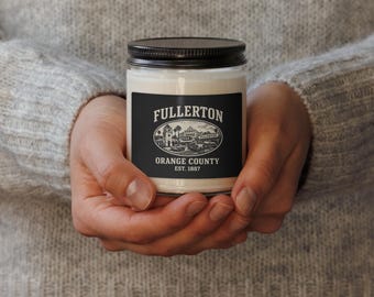 Vela de soja perfumada de Fullerton City