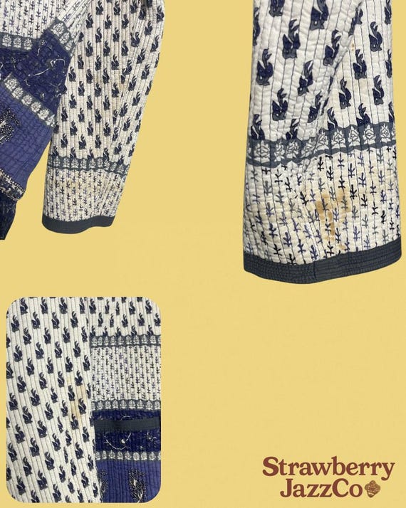 Reversible Quilted Button-Up Jacket - image 5