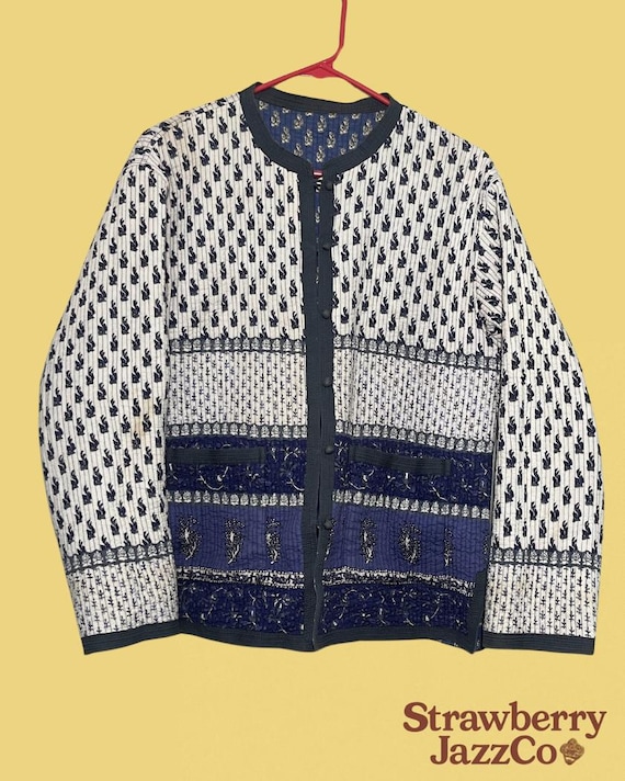 Reversible Quilted Button-Up Jacket - image 3