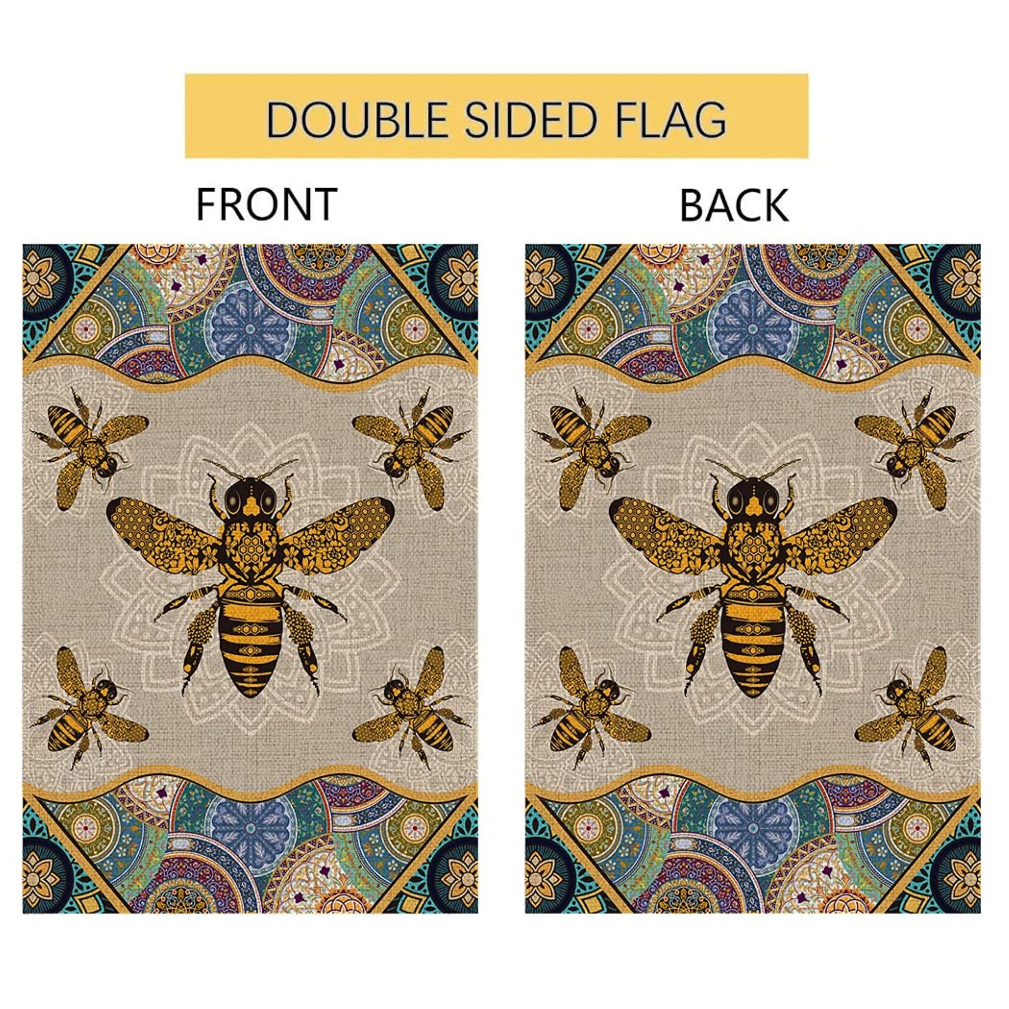 Discover Vintage Bee Flag