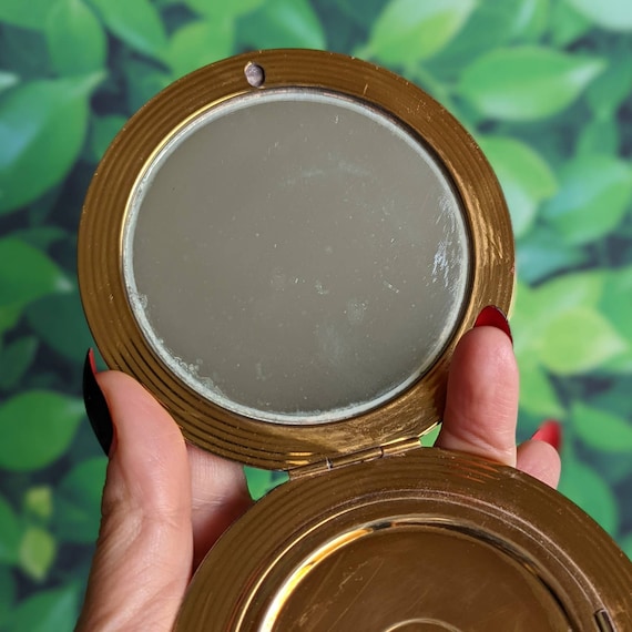 Vintage 1940s Elizabeth Arden Makeup Compact - Ra… - image 10