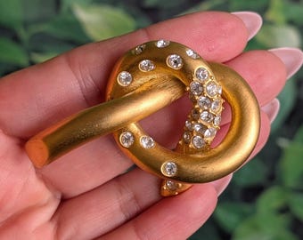 Vintage Givenchy Matte Gold Tone Stemmed Tulip Brooch - Etsy