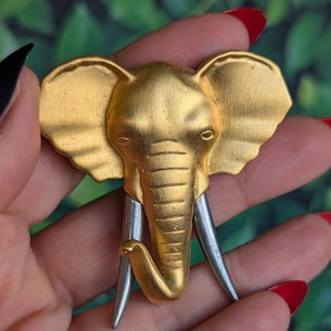 Jj elephant brooch - Etsy 日本