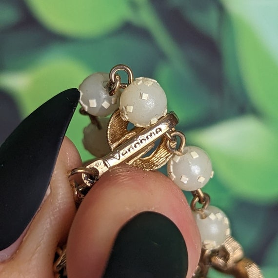 Vintage 1950s Vendôme Crystal Necklace - Sugared … - image 7