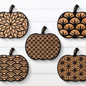 Pumpkin svg, Pumpkin Laser Cut Files, Pumpkin Bundle svg, Pumpkins Home Decor svg, Pumkin Glowforge Laser File svg dxf