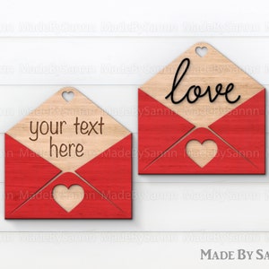 Valentine Scratch off SVG, Valentine Tags SVG Laser Cut, Valentine Farmhouse SVG, Glowforge Valentine fichiers, Fichier pour Cricut, Valentines Svg