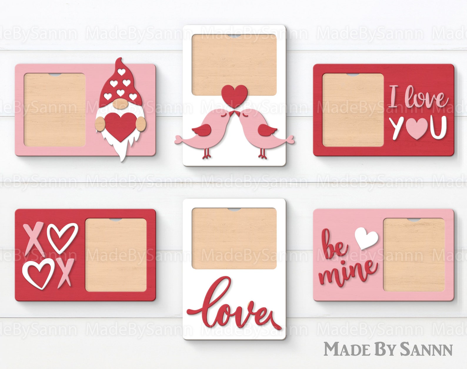 Valentines Photo Frame SVG Valentines Day Svg Picture Frame Etsy
