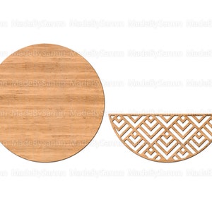 Patterned Door Hanger Svg, Door Hanger Bundle Svg, Welcome Sign SVG ...