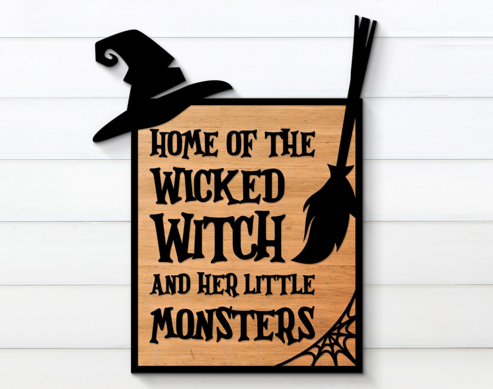 Home of the Wicked Witch and Her Little Monsters, Halloween Svg, Home ...